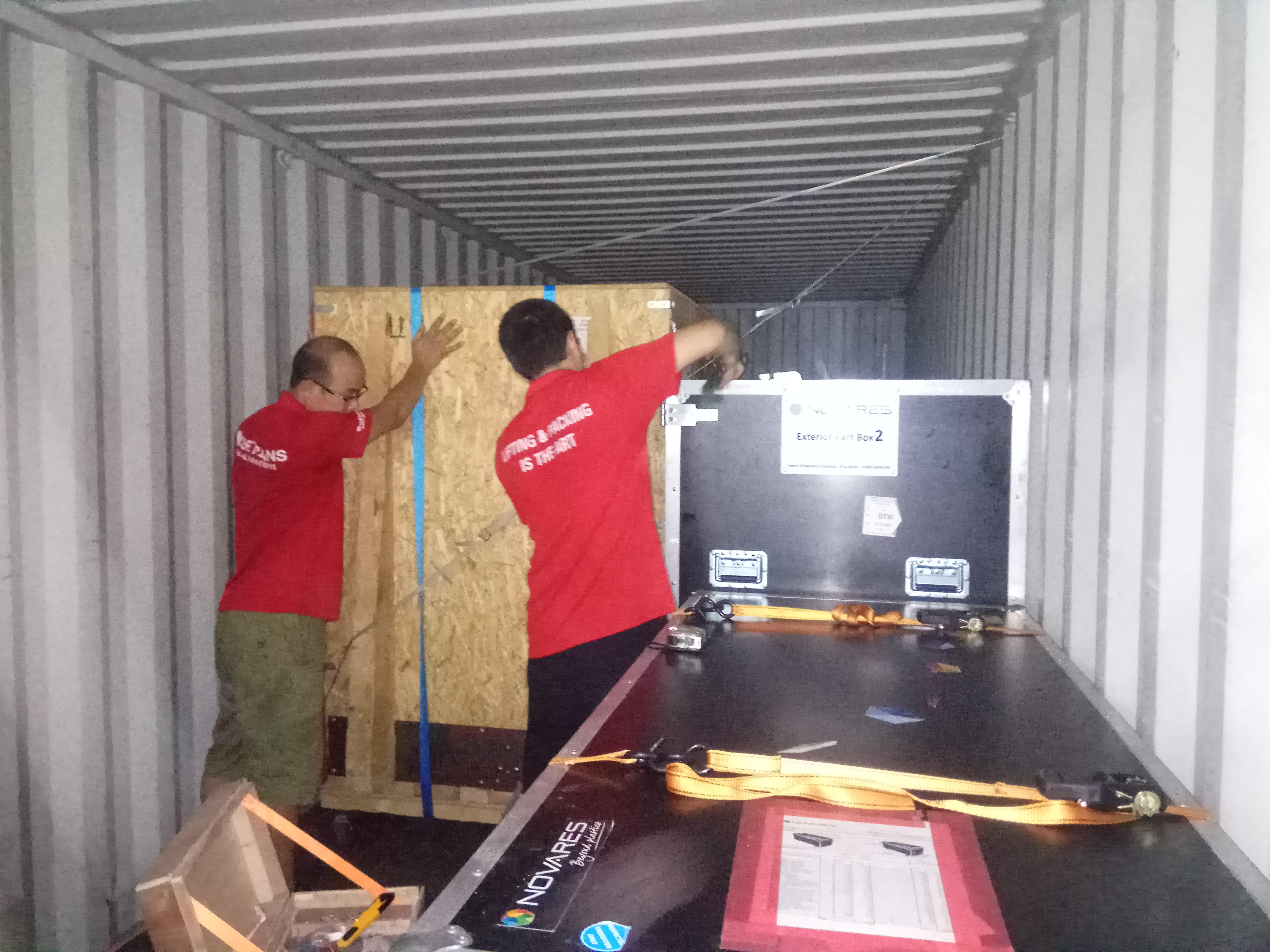 Completed Facilities &  all types of transporting vehicles